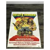 Movie Poster - Kelly’s Heroes starring Clint Eastwood and More - “They set out to rob a bank…and damn near won a war instead