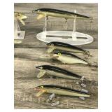 Lot of 10 Rapala Fishing Lures