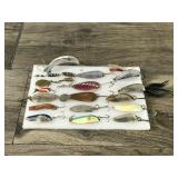 Lot of Collectible Fishing Spoon Lures and More - see description for more info