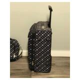 Travel Suitcase on Wheels with Carry on Computer Bag