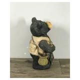 Bear Fisherman Resin Bank