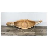 Cabin Decor - Large Birch Bark Canoe with Bears on the side and more