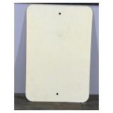 Minnesota Vikings Hard Plastic Sign - “Reserved Parking - Vikings Fans Only”