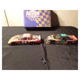 1998 Twin pack Limited edition Action Platinum series Bobby Labonte #18 and Tony Stewart #44 Die cast Nascar race cars