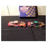 1998 Twin pack Limited edition Action Platinum series Bobby Labonte #18 and Tony Stewart #44 Die cast Nascar race cars