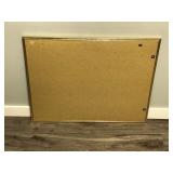 Framed Print of Mallards in Wooded Pond