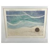 Framed, Signed  Art Picture - “Windhills”