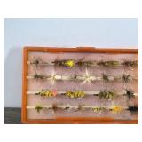 Scientific Anglers Plastic Tackle Box Full of Fly Fishing Lures