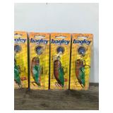 Lot of 5 Bagley Fishing Lures in Original Packages