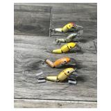 Lot of 10 Collectible Cisco Kid Fishing Lures