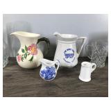 Lot of Big and Small Pitchers - see description for more info