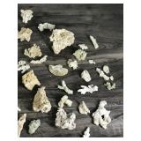 Large Lot of Small Pieces of Coral & More