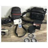 Large Lot of Cameras/Camcorders & More - see description for more info