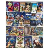 Lot of Kids VHS Movies - Most of them are Disney
