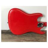 Red & Black Electric Guitar - Not sure the brand but I believe it says Jennifer on the head of guitar