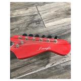 Red & Black Electric Guitar - Not sure the brand but I believe it says Jennifer on the head of guitar