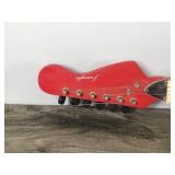 Red & Black Electric Guitar - Not sure the brand but I believe it says Jennifer on the head of guitar