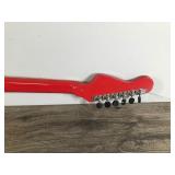 Red & Black Electric Guitar - Not sure the brand but I believe it says Jennifer on the head of guitar