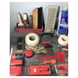 Tile Tools, Flexible Ducting, Paint Rollers, Razor Scrapers, 5 in 1 Paint Tool - Sheetrock Joint  - Paint Brushes - Wood Graining Tool Set and More