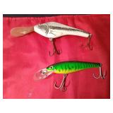 2 musky lures
