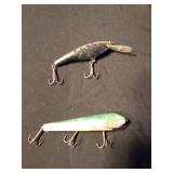 2 Vintage fishing lures