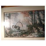 Signed/numbered Turkey print by M. Pettis 302 of 980