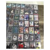 Lot of Trading Cards - Football - Basketball - Hockey & Baseball / All of them are in Top Loaders