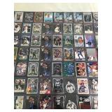 Lot of Trading Cards - Football - Basketball - Hockey & Baseball / All of them are in Top Loaders