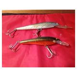 2 Large Musky fishing lures