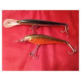 2 Large Musky fishing lures