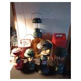 2 Large daredevils, Hecters Glass eye spoon, Vintage round metal lure, 300 Series Lou J. Eppinger Huskie Delve, Red Eye Musky Hoffschneider spoon, 2 Big Doctor 285 spoons and more