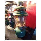 3 Coleman propane lanterns (1975 & 1980), 1 Ash Flash lantern, 3 Coleman cases and 1 battery operated Coleman lantern