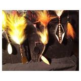 Extra Large tackle box full of Musky spinners and Musky lures- see all pics