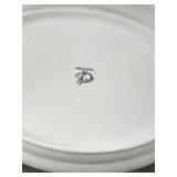 Lot of Hand Painted Dishware with Fruit Design