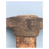 2 - Vintage Pick Axes and 1 Metal Rake