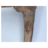 2 - Vintage Pick Axes and 1 Metal Rake