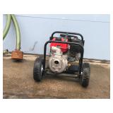 Predator 2” - 212cc Gasoline Engine Semi trash Portable Water Pump with Suction Hose