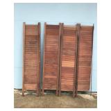 Vintage Panel Door Dividers