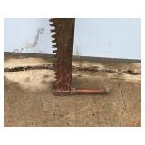 Large Vintage 2 Man Cross Cut Saw