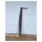 Large Vintage 2 Man Cross Cut Saw