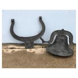 Large Vintage Cast Iron Bell