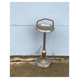 Vintage Metal Ashtray Stand