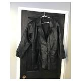 Savannah Leather Jacket (trench coat type and I would say it’s for a women)