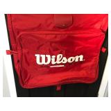 Wilson tour large red garment nylon travel bag