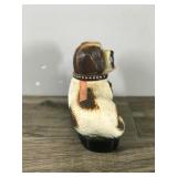 VINTAGE 1979 JIM BEAM DECANTER WHISKEY BOURBON ST BERNARD DOG