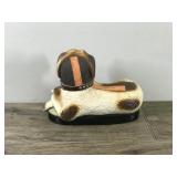 VINTAGE 1979 JIM BEAM DECANTER WHISKEY BOURBON ST BERNARD DOG