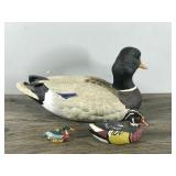 3 - Collectible Duck Figurines