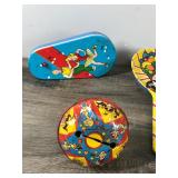 Lot of Vintage Collectible Tin Toy Noise Makers