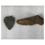 Possible Fossil & Possible Arrowhead