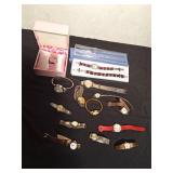 Lot of vintage watches including 1 with 17 jewels